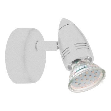 Eglo 780447 - Foco de parede LED SABADELL 1xGU10/2,8W/230V 3000K branco