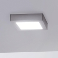 Eglo 78215 - Plafon FUEVA LED/10,9W/230V 17x17 cm cromado mate