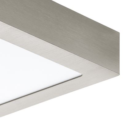 Eglo 78215 - Plafon FUEVA LED/10,9W/230V 17x17 cm cromado mate