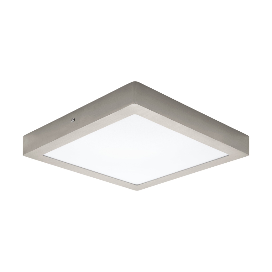 Eglo 78218 - Luminária de teto LED FUEVA LED/22W/230V 30x30 cm cromo fosco