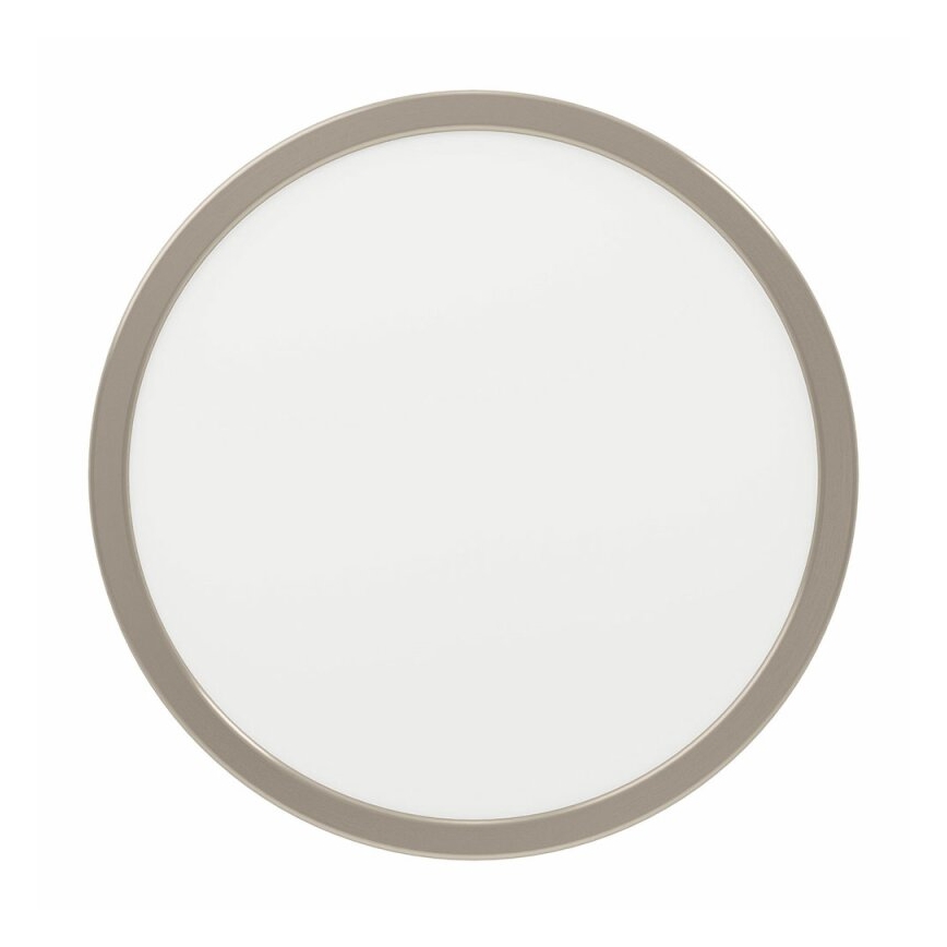 Eglo 78674 - Luminária de teto LED FUEVA LED/20,5W/230V Ø 28,5 cm cromo fosco