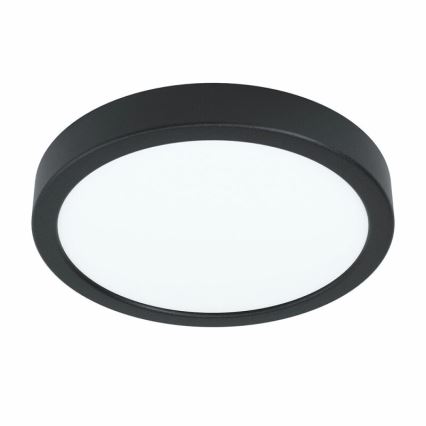 Eglo 78676 - Candeeiro de teto LED FUEVA LED/17W/230V Ø 21 cm preto