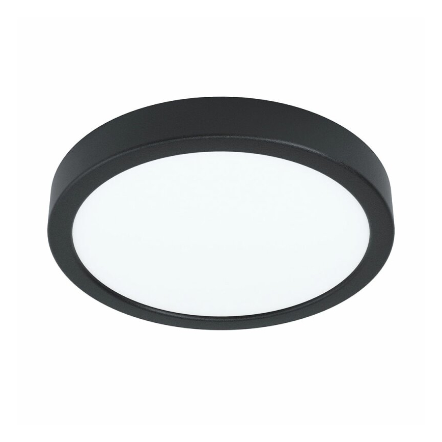 Eglo 78676 - Candeeiro de teto LED FUEVA LED/17W/230V Ø 21 cm preto