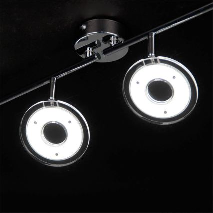 Eglo 78684 - Spot LED DORNES 4xLED/4,5W/230V cromado brilhante