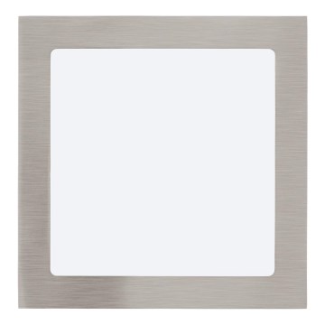Eglo 78726 - Luminária LED de embutir FUEVA, 16,5 W, 230 V, 22,5 x 22,5 cm
