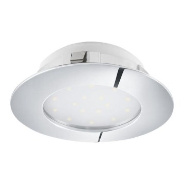 Eglo 78748 - Foco de encastrar LED com regulação PINEDA LED/12W/230V cromado brilhante