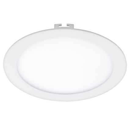 Eglo 78773 - Luminária embutida LED dimerizável FUEVA LED/10,9W/230V 3000K branca Ø 17 cm