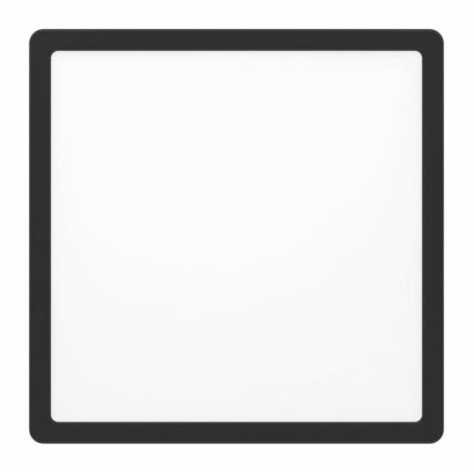 Eglo 78815 - LED luminária de teto FUEVA LED/20,5W/230V 28,5x28,5 cm preta