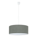 Eglo 79067 - Lustre suspenso por cabo SITIA 3xE27/60W/230V cinzento