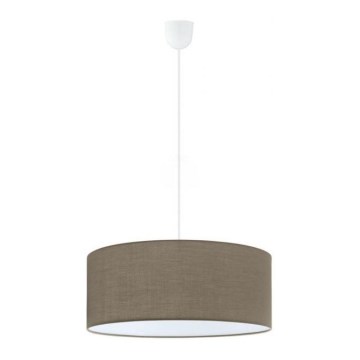 Eglo 79068 - Lustre suspenso com cabo SITIA 3xE27/60W/230V castanho