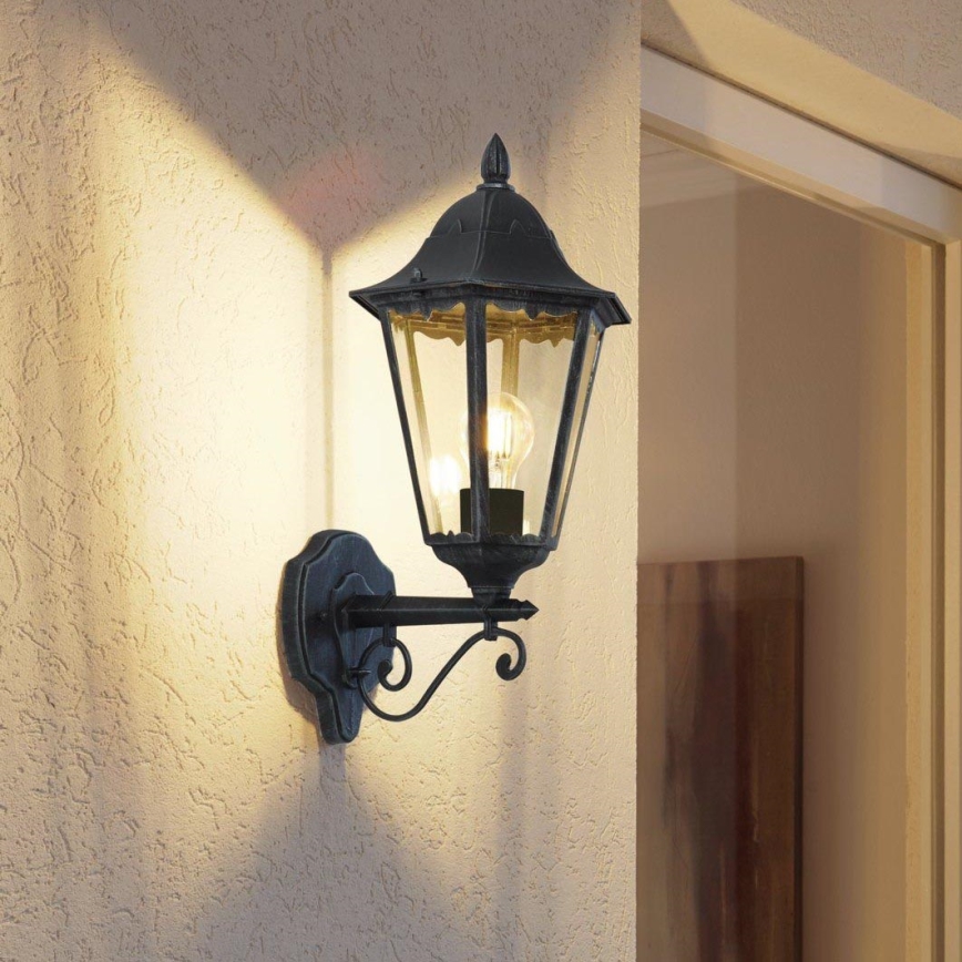 Eglo 79267 - Iluminação de parede exterior NAVEDO 1xE27/60W/230V IP44