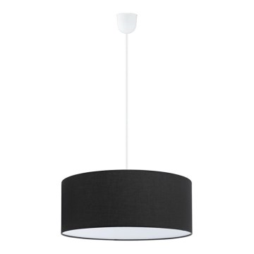 Eglo 79304 - Lustre suspenso por cabo CLINTON 3xE27/60W/230V preto