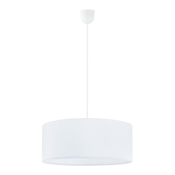 Eglo 79305 - Lustre suspenso por cabo CLINTON 3xE27/60W/230V branco