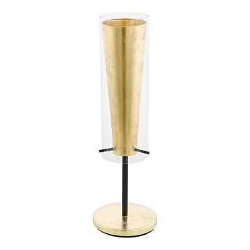 Eglo 79345 - Candeeiro de mesa PINTO GOLD 1xE27/40W/230V dourado