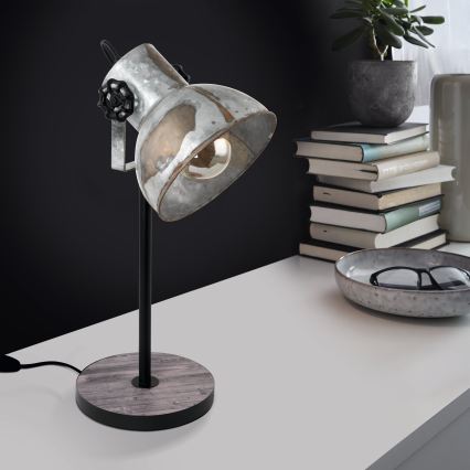 Eglo 79365 - Candeeiro de mesa BARNSTAPLE 1xE27/40W/230V
