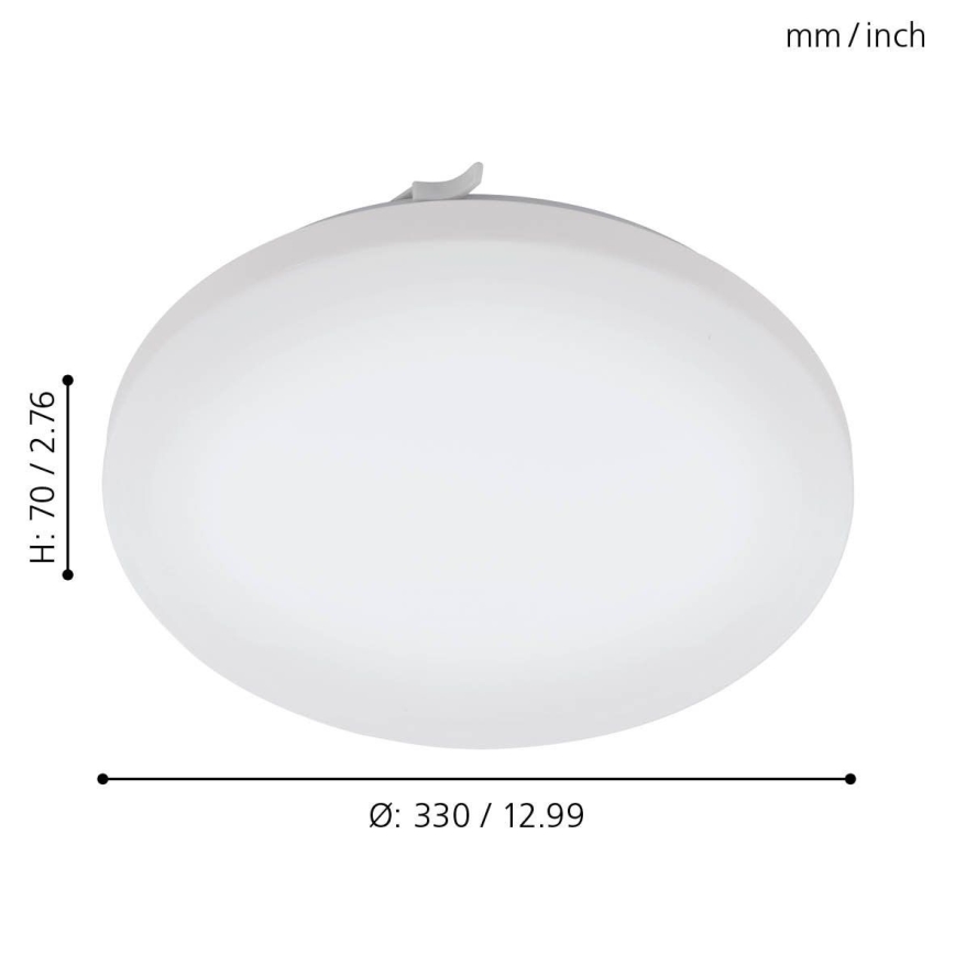 Eglo 79523 - Iluminação de teto para casa de banho LED TUSCOLA LED/14,6W/230V IP44