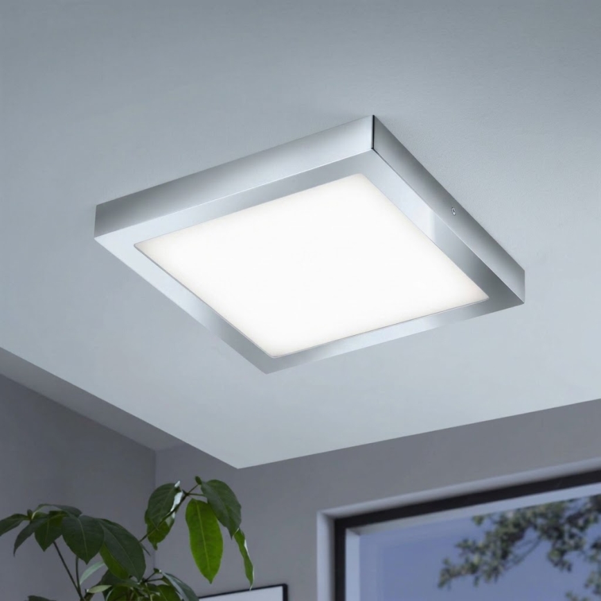 Eglo 79528 - Iluminação para teto de casa de banho LED DURANGO LED/22W/230V 30x30 cm IP44
