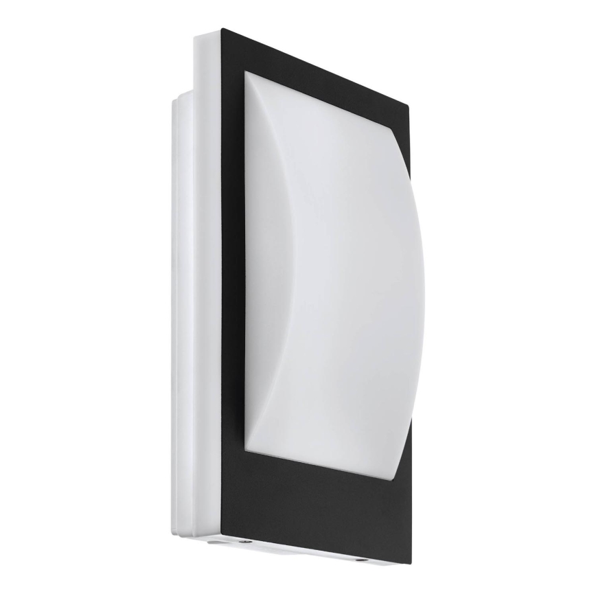 Eglo 79577 - Iluminação de parede exterior FLAMMIGNANO 1xE27/9W/230V IP44 preto