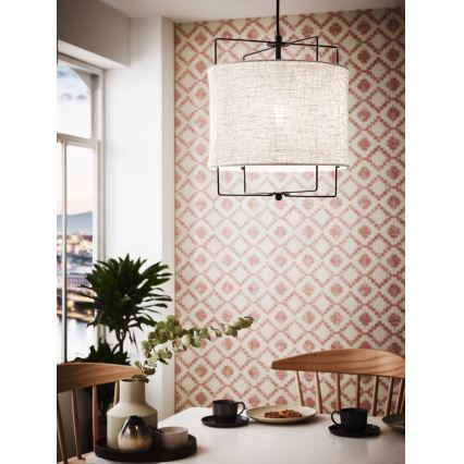 Eglo 79644 - Candeeiro suspenso BRIDEKIRK 1xE27/40W/230V