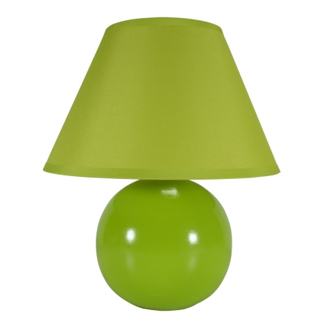 Eglo 80719 - Lâmpada de mesa TINA 1xE14/40W/230V verde