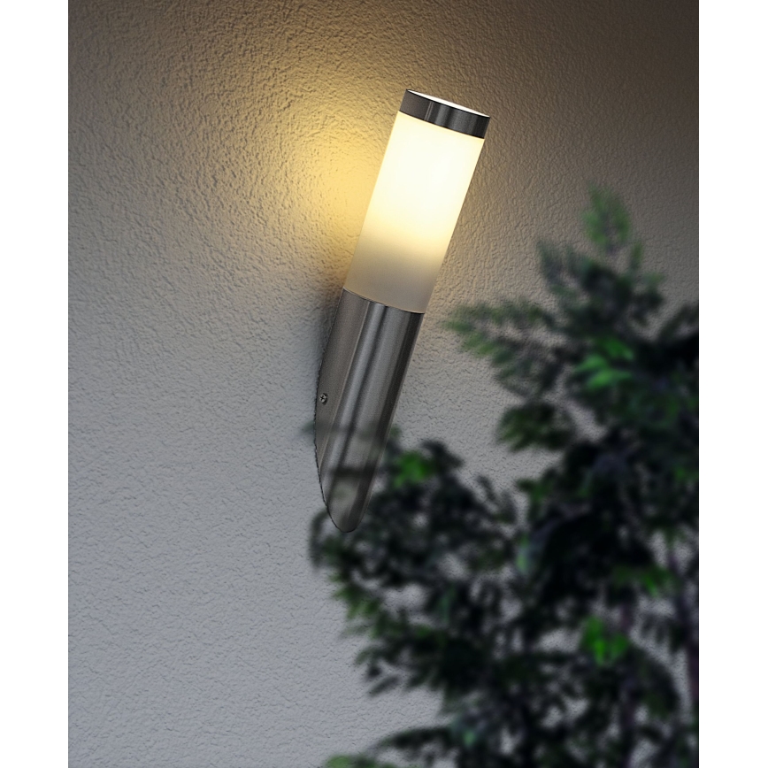 EGLO - Luminária de parede exterior 1xE27/15W/230V IP44