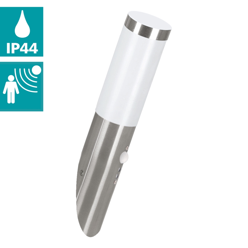 EGLO - Luminária de parede exterior com sensor 1xE27/15W IP44
