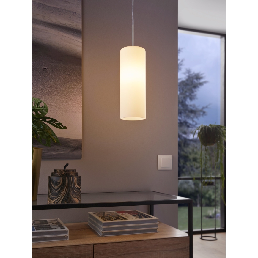 EGLO - Candelabro num fio 3 1xE27/60W branco