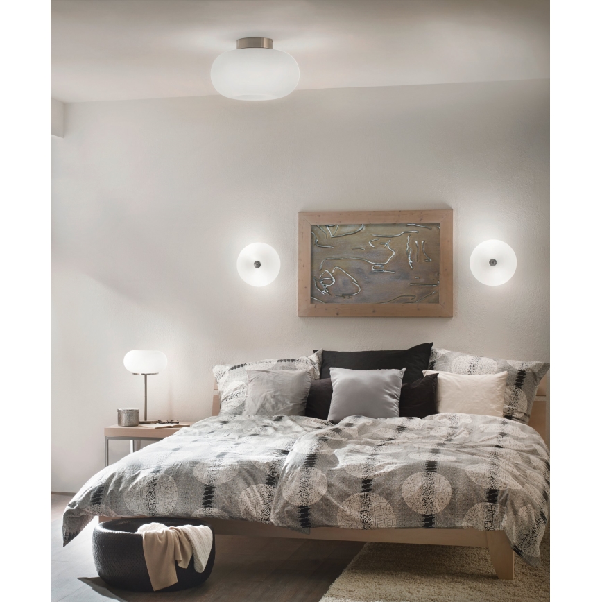 EGLO - Iluminação de teto OPTICA 2xE27/60W diâmetro 28 cm