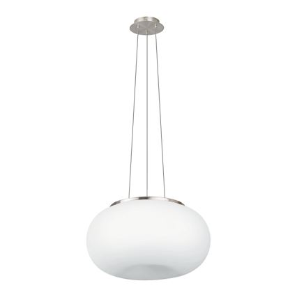 EGLO - Candeeiro suspenso OPTICA 2xE27/60W diâmetro 45 cm
