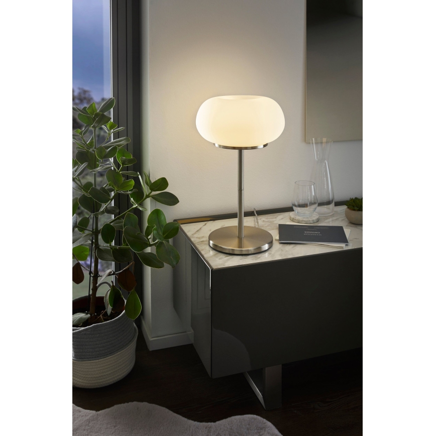 EGLO - Candeeiro de mesa OPTICA 2xE27/60W diâmetro 28 cm