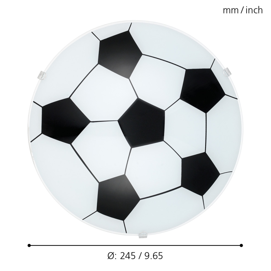 Eglo - Iluminação de teto para crianças E27/60W/230V