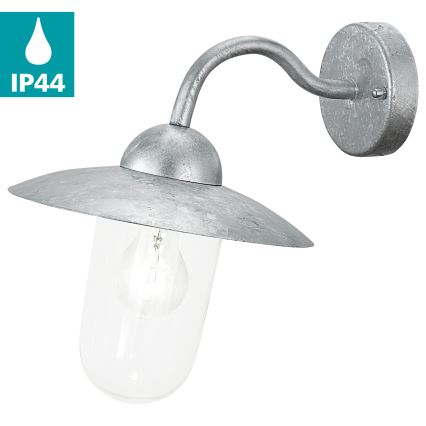 EGLO - Luz de parede de exterior aço galvanizado IP44