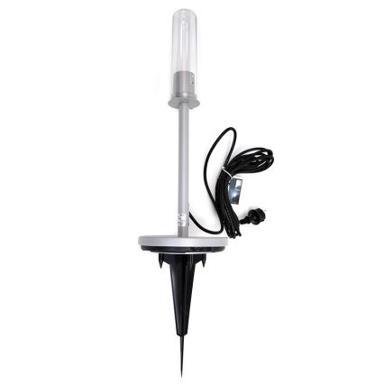 Eglo 88742 - Poste de iluminação exterior CUBA 1xE27/22W/230V IP44