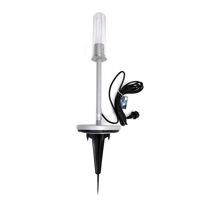 Eglo 88742 - Poste de iluminação exterior CUBA 1xE27/22W/230V IP44