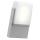 EGLO 89576 - Luz de parede de exterior CARACAS 1xE27/22W/230V prata IP44