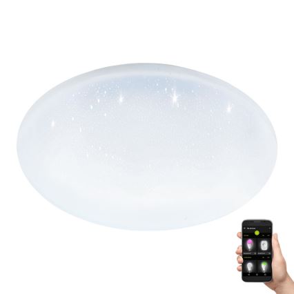 Eglo - Luminária de teto LED dimmerizável LED/19,2W/230V 2700-6500K ZigBee