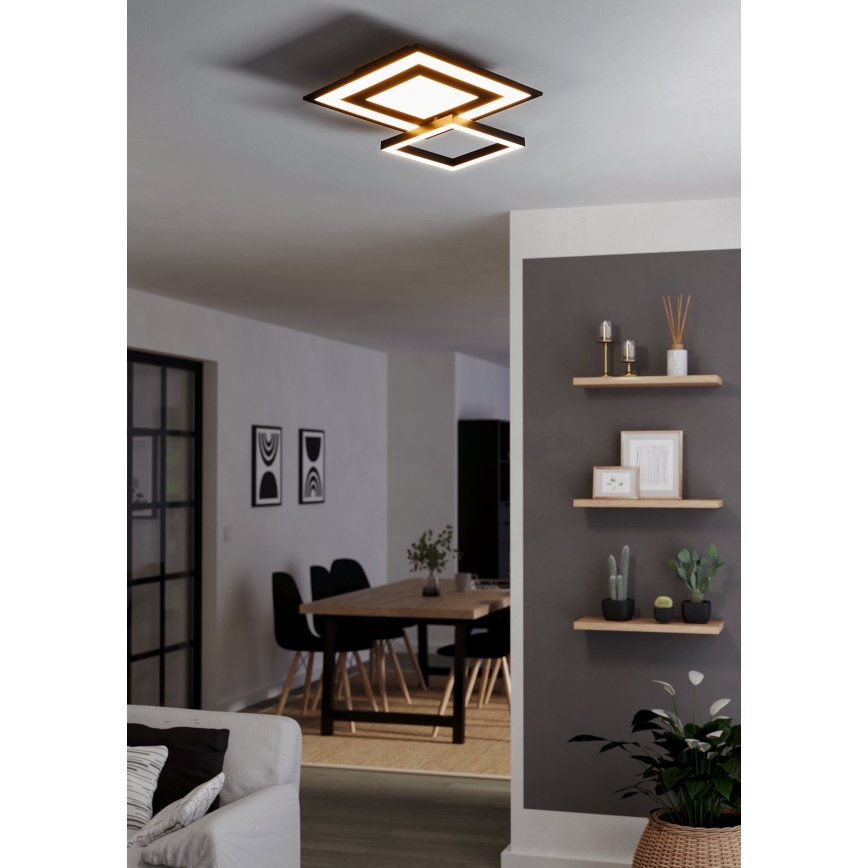 Eglo - Luminária de teto LED RGBW dimável LED/21,6W/230V ZigBee