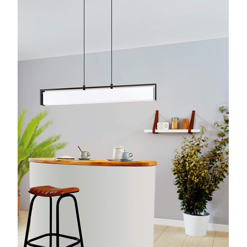Eglo - Lustre suspenso LED RGBW regulável com cabo LED/33,6W/230V ZigBee