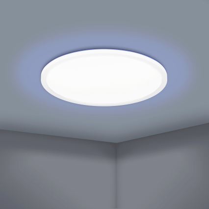 Eglo - Luminária de teto LED RGBW dimmerizável LED/16,5W/230V branca ZigBee