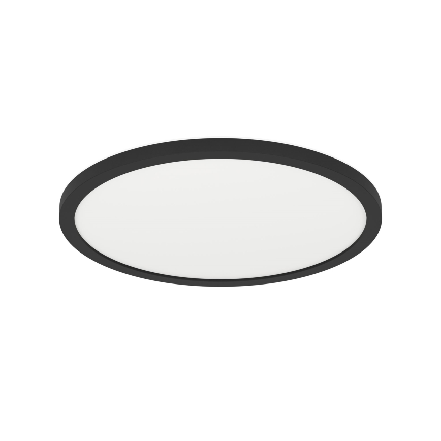Eglo - Luminária de teto LED RGBW dimmerizável LED/14,6W/230V preta ZigBee