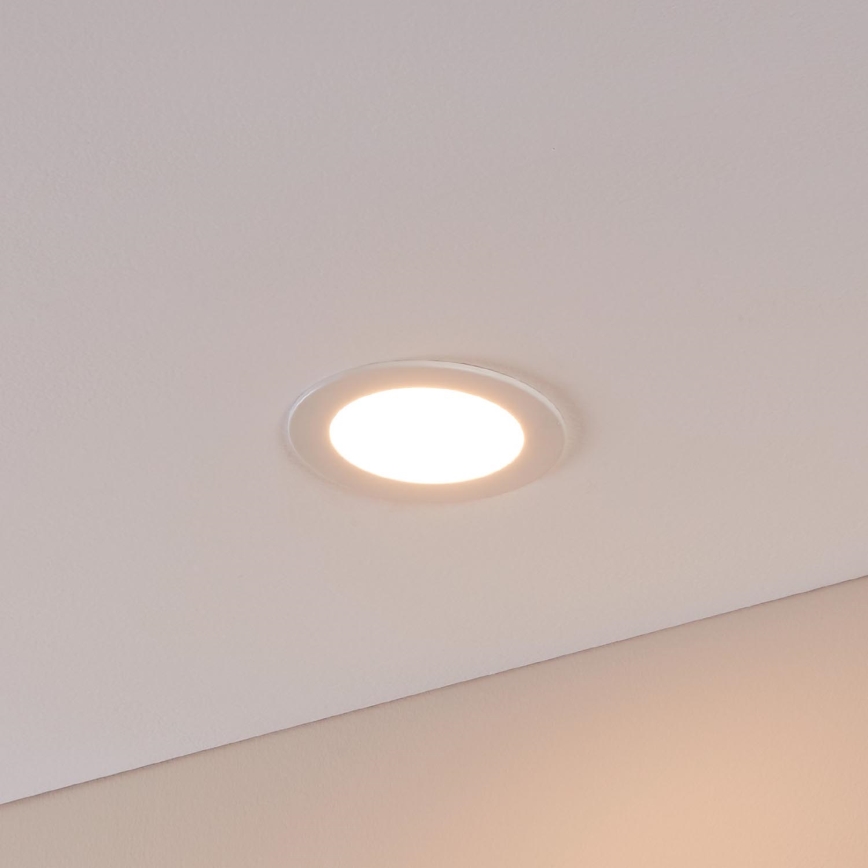 Eglo - Candeeiro LED dimerizável para casa de banho LED/5,4W/230V IP44 ZigBee Ø 11,7 cm