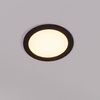 Eglo - Luminária de embutir para casa de banho LED regulável LED/10,5W/230V 2700-6500K IP44 ZigBee diâmetro 16,5 cm