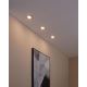 Eglo - ONJUNTO 3x Iluminação de casa de banho LED com regulação FUEVA-Z  LED/2,8W/230V IP44
