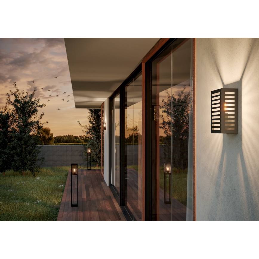 Eglo - Iluminação de parede exterior 1xE27/60W/230V IP44