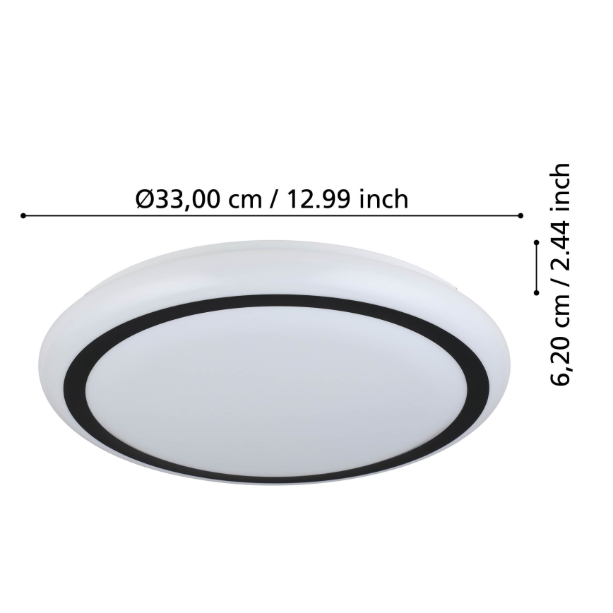 Eglo - Iluminação de teto LED LED/14,6W/230V