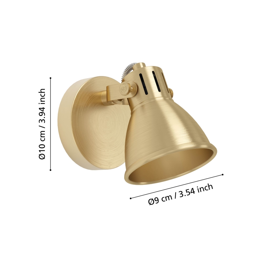 Eglo - Foco de parede LED 1xGU10/3W/230V