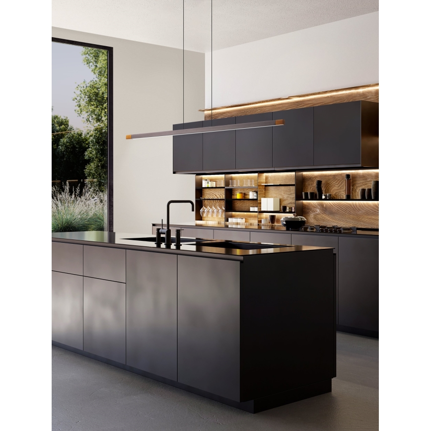 Eglo - Candeeiro suspenso LED com regulação LED/22W/230V 3000K