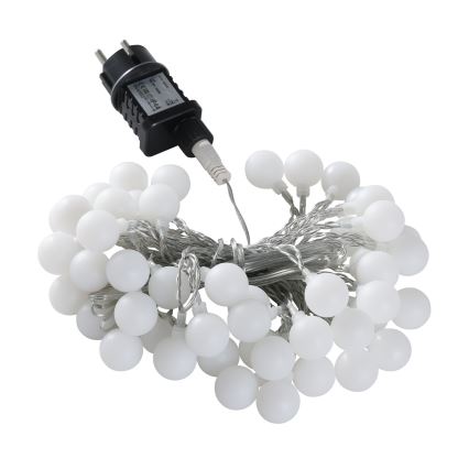Eglo - Corrente decorativa exterior LED 50xLED/0,066W/4,5V IP44