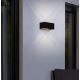 Eglo - Iluminação de parede exterior LED 2xLED/2,2W/230V IP44