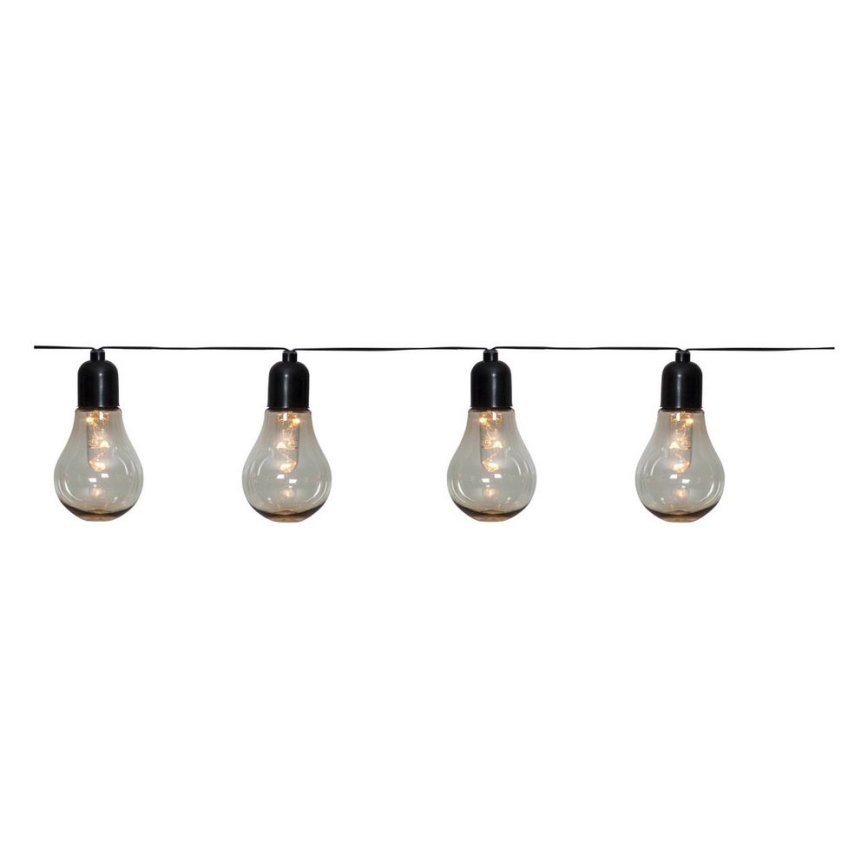 Eglo - Corrente decorativa exterior LED 10xLED/0,06W/3V IP44